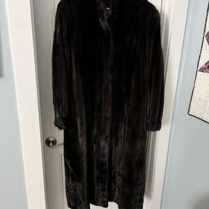 Full length Mink coat.